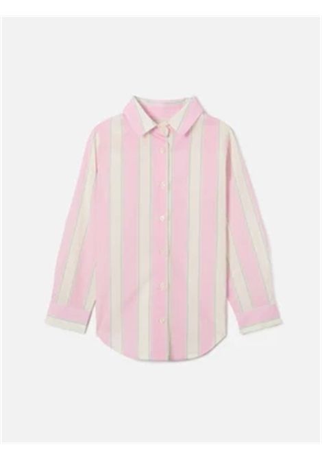 Camicia con stampa SAINT BARTH | BRIG003 MINI BRIGITTE00897L COTTON SB BEACH STRIPES